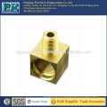 Custom cnc machining H58 brass pipe fitting